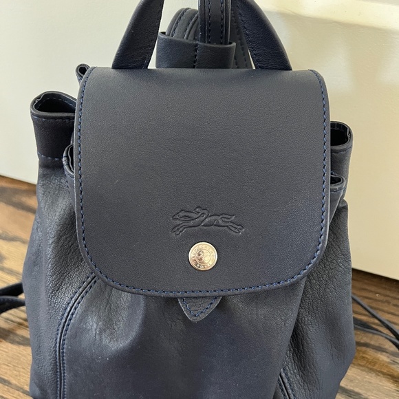 Longchamp Le Pilage Cuir mini backpack 100% leather main image 6